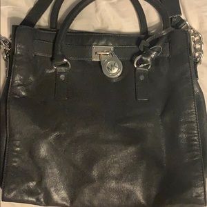 Michael Kors Tote purse with key and lock